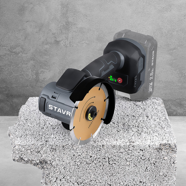 Угловая шлифовальная машина Ставр SAG 18BL-76V- фото10