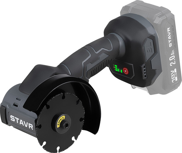 Угловая шлифовальная машина Ставр SAG 18BL-76V- фото2