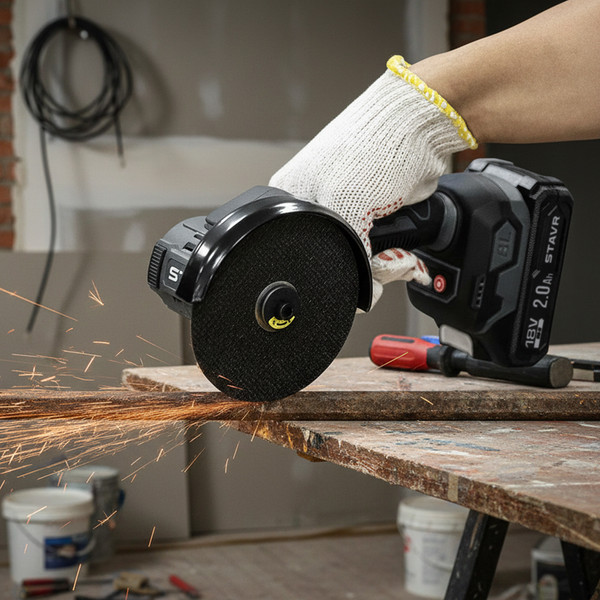 Угловая шлифовальная машина Ставр SAG 18BL-76V- фото8