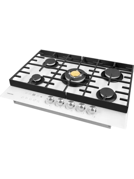 Газовая варочная панель Hiberg VM 7255 W- фото5
