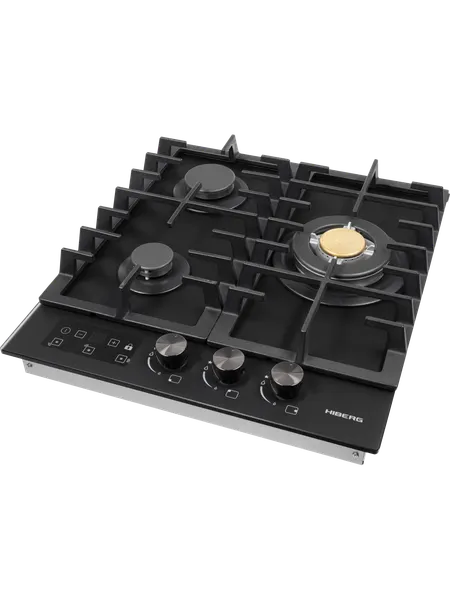 Газовая варочная панель Hiberg VM 4235 B- фото5
