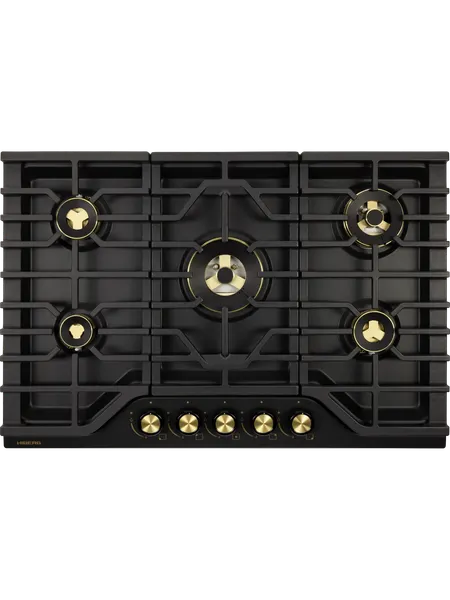 Газовая варочная панель Hiberg VS 8555 B- фото2