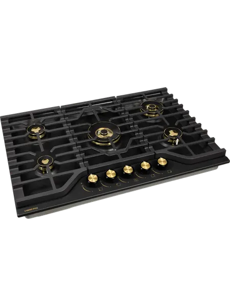 Газовая варочная панель Hiberg VS 8555 B- фото4
