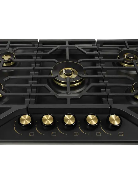 Газовая варочная панель Hiberg VS 8555 B- фото6