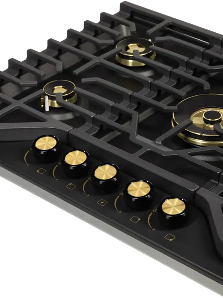 Газовая варочная панель Hiberg VS 8555 B- фото7