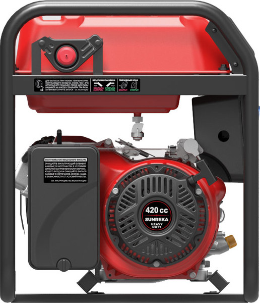Бензиновый генератор SUNREKA G6500X- фото3