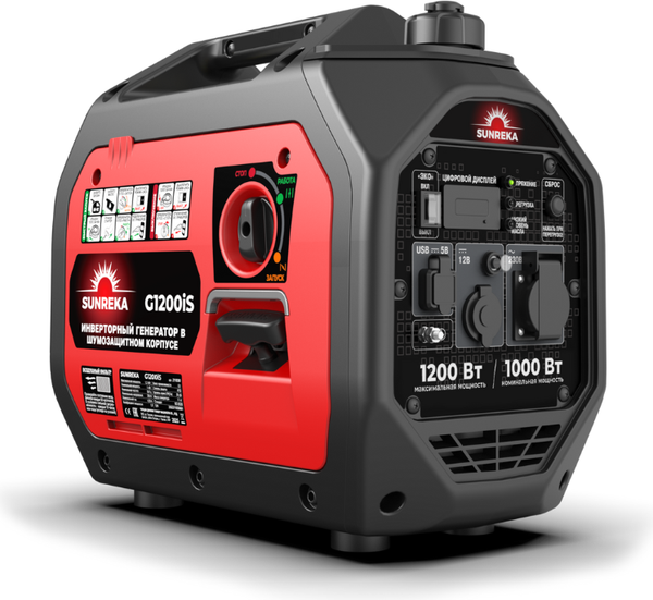 Инверторный генератор SUNREKA G1200iS- фото