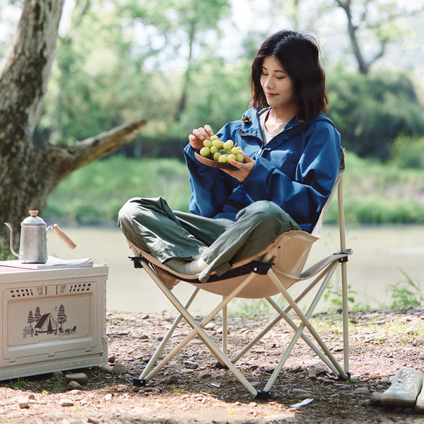 Стул складной Naturehike Stellaluna T01 48х48х74см / CNH23JU13002-KHL- фото2