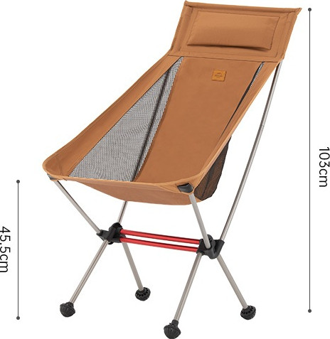 Стул складной Naturehike Stellaluna L01 44х46х103 / CNK2350JJ018-OR- фото7