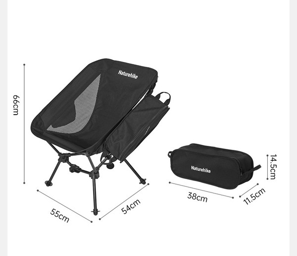 Стул складной Naturehike Clamshell 001 55х54х66см / CNK2450JJ018-BS- фото7