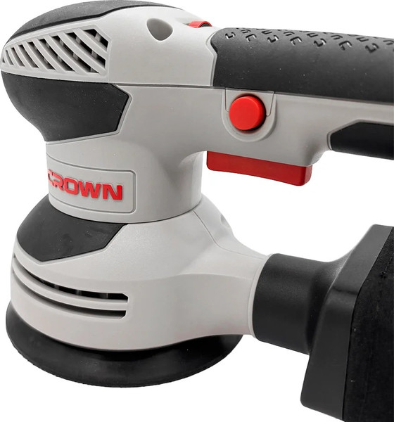 Эксцентриковая шлифовальная машина CROWN CT13663V- фото4