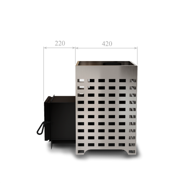 Печь-каменка Kronos Сила Огня В02- фото3