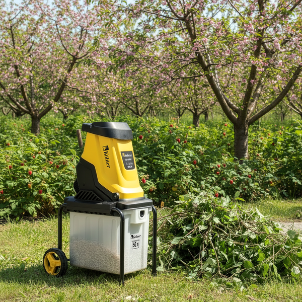 Садовый измельчитель электрический Kolner KESH 3000T- фото9