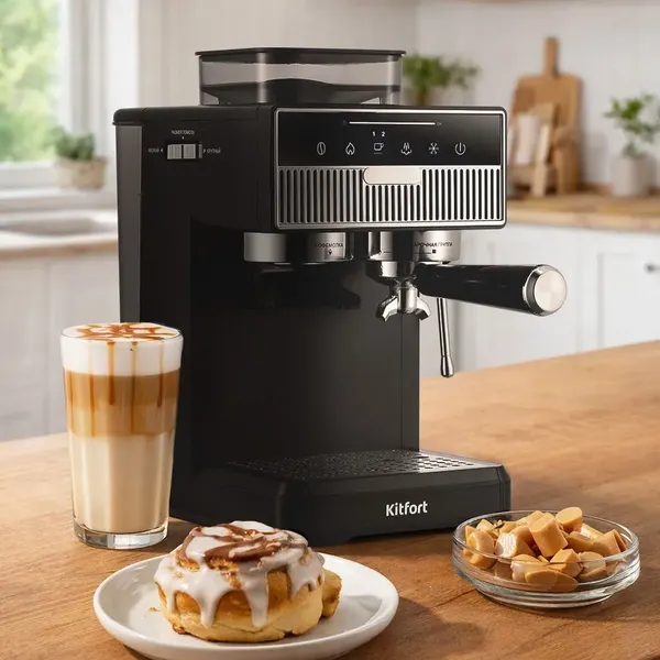 Кофеварка эспрессо Kitfort КТ-7682- фото2