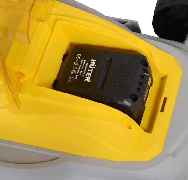 Газонокосилка аккумуляторная Huter Grey CLM-20 Li SA- фото7