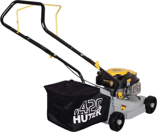 Газонокосилка бензиновая Huter Grey GLM-420LT- фото5