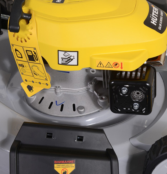 Газонокосилка бензиновая Huter Grey GLM-530SX- фото8