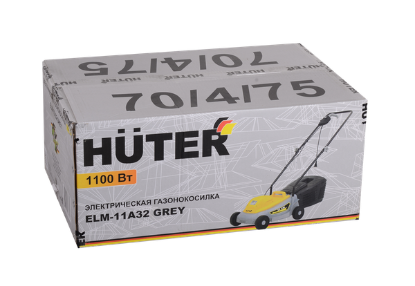Газонокосилка электрическая Huter Grey ELM-11А32- фото8
