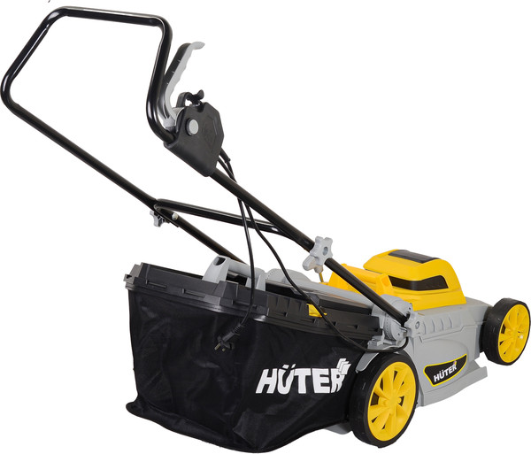 Газонокосилка электрическая Huter Grey ELM-380T- фото3