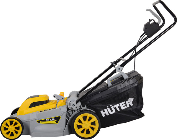 Газонокосилка электрическая Huter Grey ELM-380T- фото4
