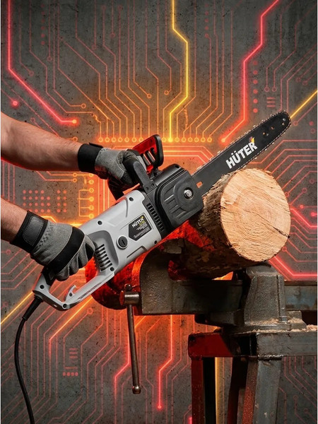 Электропила цепная Huter Grey ELS-2.7- фото9