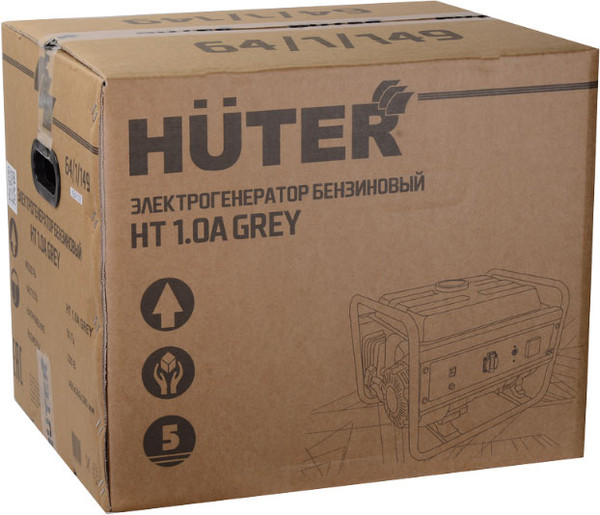 Бензиновый генератор Huter Grey HT 1.0А- фото8