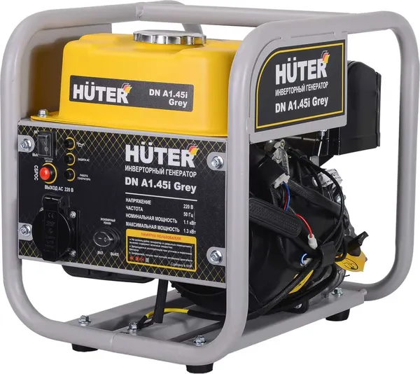 Инверторный генератор Huter Grey DN A1.45i- фото