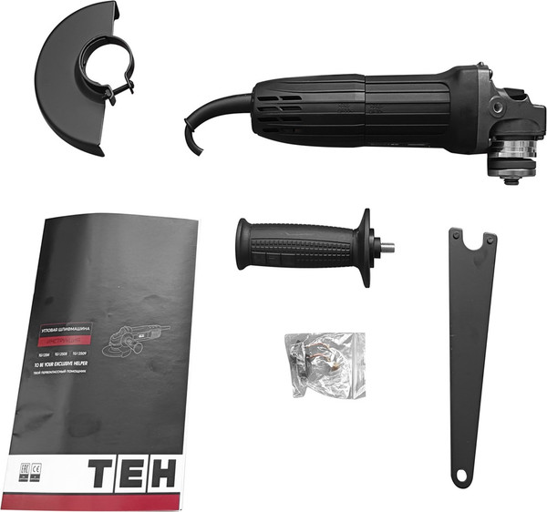 Угловая шлифовальная машина TEH TG125M- фото7