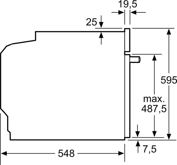 Электрический духовой шкаф Bosch HBG536EB4- фото7