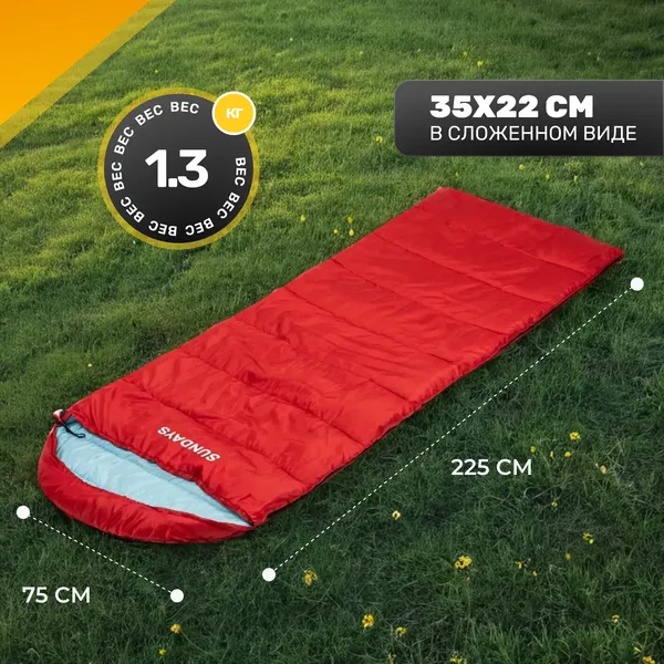 Спальный мешок Sundays ZC-SB010- фото4
