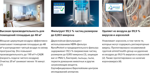 Очиститель воздуха Philips AC0819/10- фото10