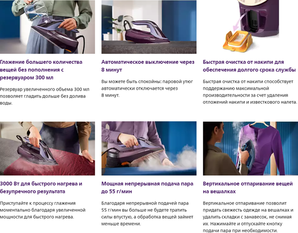 Утюг Philips DST8021/30- фото7