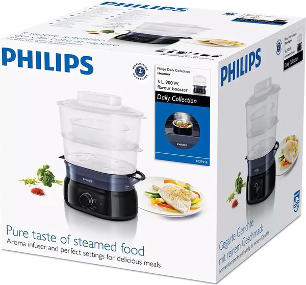 Пароварка стационарная Philips HD9116/90- фото7