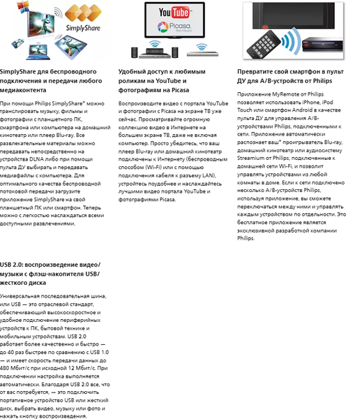 DVD-плеер Philips BDP3380/12- фото3