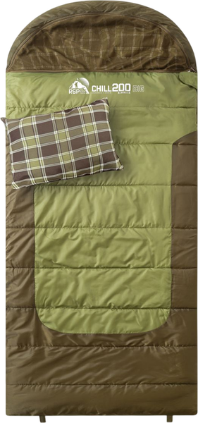 Спальный мешок RSP Outdoor Chill 200 Big / SB-СH-200-BIG-OLGN-L- фото