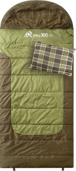 Спальный мешок RSP Outdoor Chill 200 Big / SB-СH-200-BIG-OLGN-R- фото