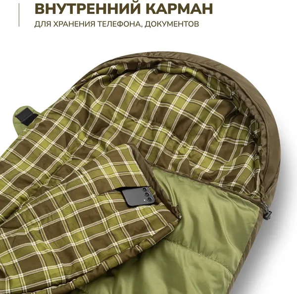 Спальный мешок RSP Outdoor Chill 300 / SB-СH-300-OLGN-L- фото7