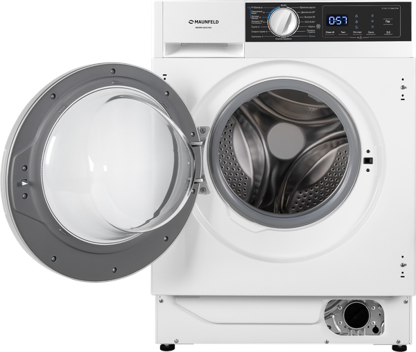 Стирально-сушильная машина встраиваемая Maunfeld MBWM1486STWH- фото2