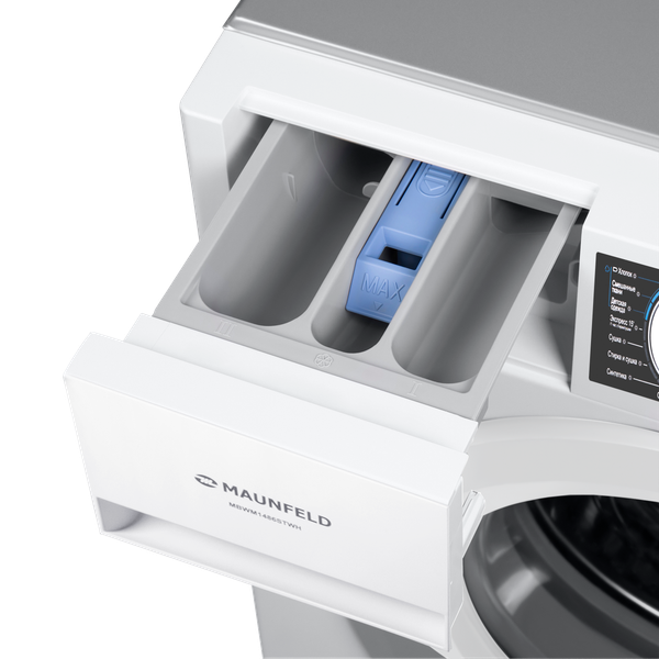 Стирально-сушильная машина встраиваемая Maunfeld MBWM1486STWH- фото8