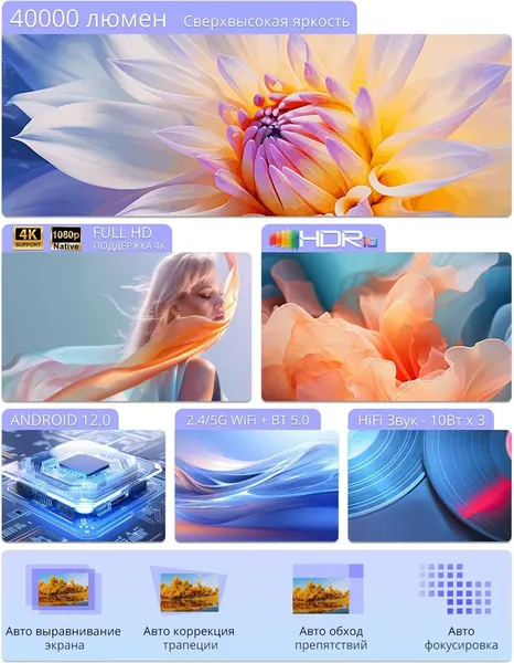 Проектор Touyinger D9W- фото3