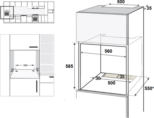 Электрический духовой шкаф Schtoff Decor 1200- фото4