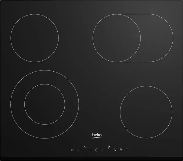 Электрическая варочная панель Beko BHC6440KBEB- фото