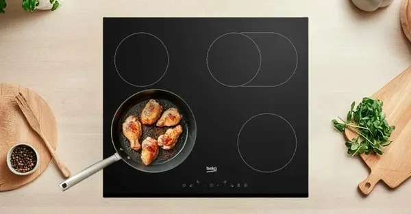 Электрическая варочная панель Beko BHC6440KBEB- фото8