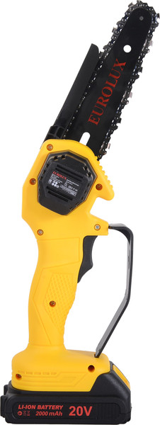 Пила цепная аккумуляторная EUROLUX ELS-20-Li-2К 6+8- фото5