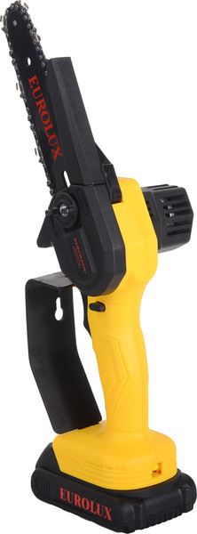 Пила цепная аккумуляторная EUROLUX ELS-20-Li-2К 6+8- фото6