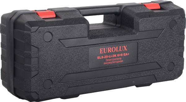 Пила цепная аккумуляторная EUROLUX ELS-20-Li-2К 6+8- фото9