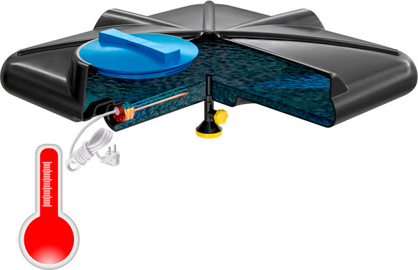 Бак для дачного душа Polimer-Group Роса DRS130S112- фото7