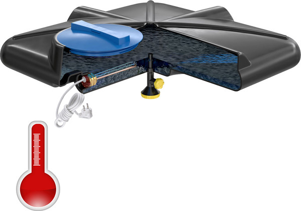 Бак для дачного душа Polimer-Group Роса DRS200S112- фото7