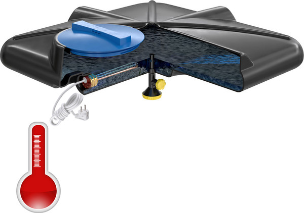 Бак для дачного душа Polimer-Group Роса DRS250S112- фото8