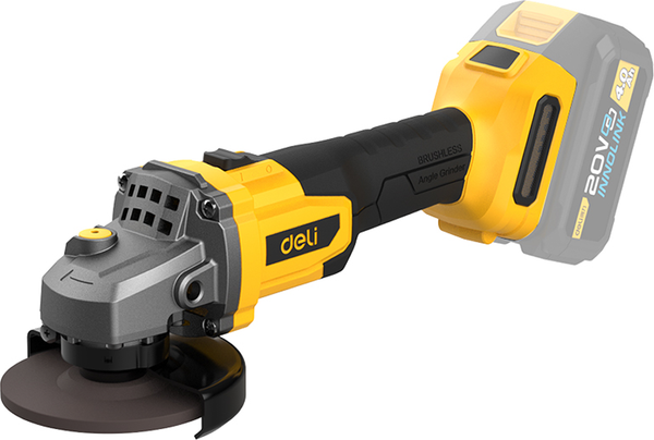 Угловая шлифовальная машина Deli EDC602Z + З/У EDL-CD20A2E- фото